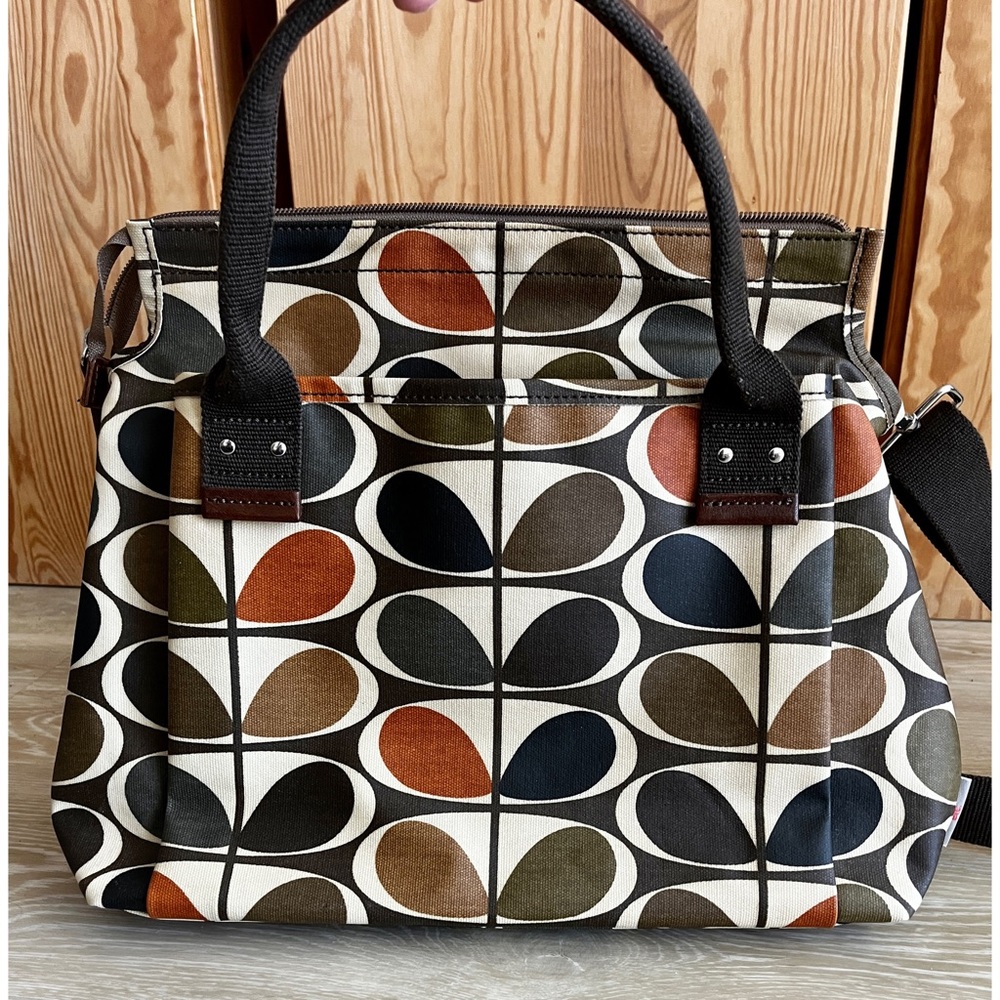 Orla Kiely convertible bag - fall colors!